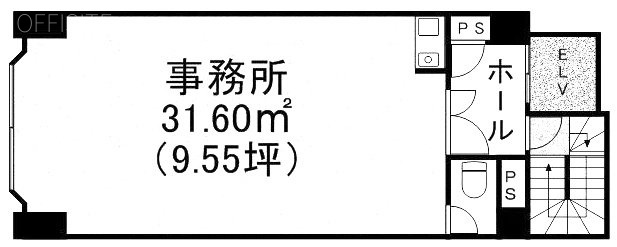 アービック藤ビル3F 間取り図