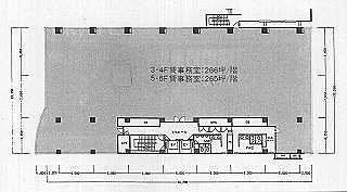 青山(セイザン)ビル3F 間取り図