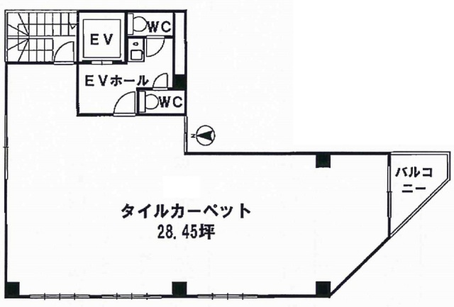 千寿ビル2F 間取り図