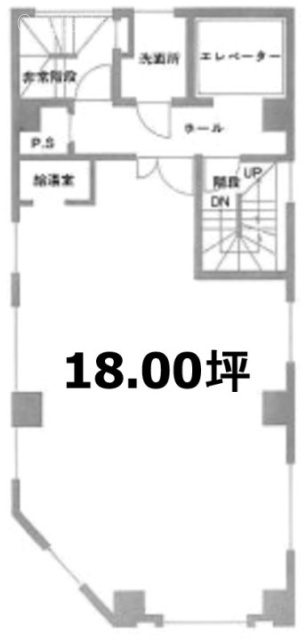 北の丸ビル4F 間取り図