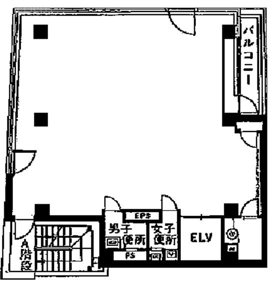 NKビル5F 間取り図