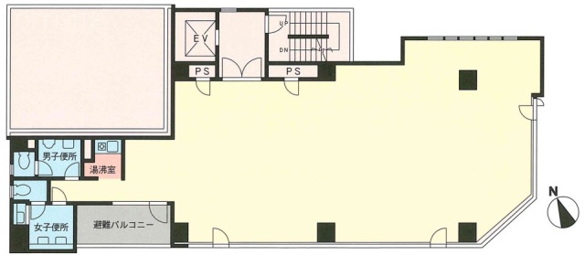 安藤ビル6F 間取り図