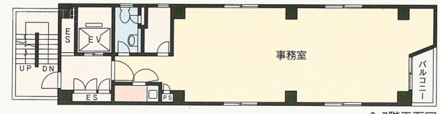 三上ビル6F 間取り図