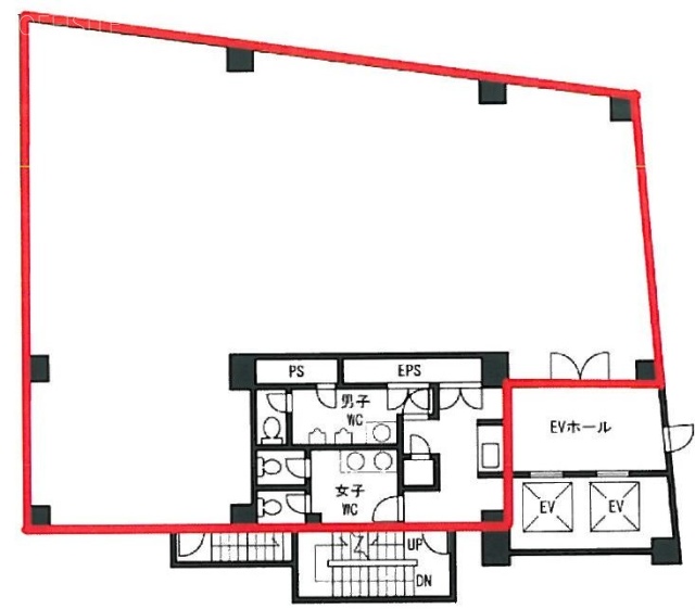 大塚南ビル5F 間取り図