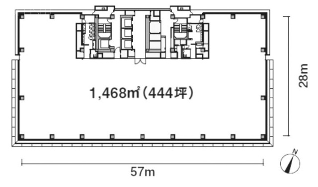 メルクマール京王笹塚7F 間取り図