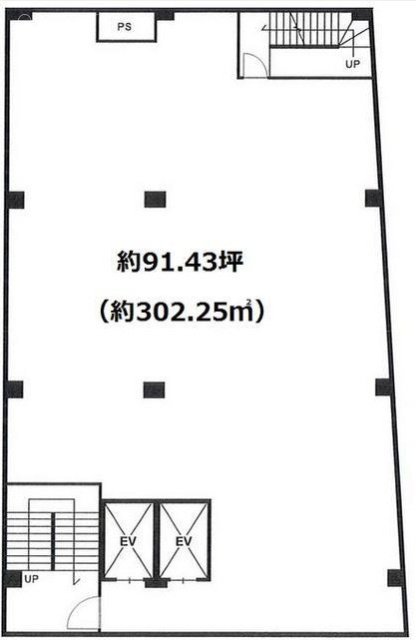 三経33ビル4F 間取り図