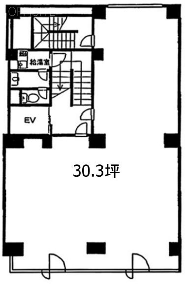 イマジクスビル4F 間取り図