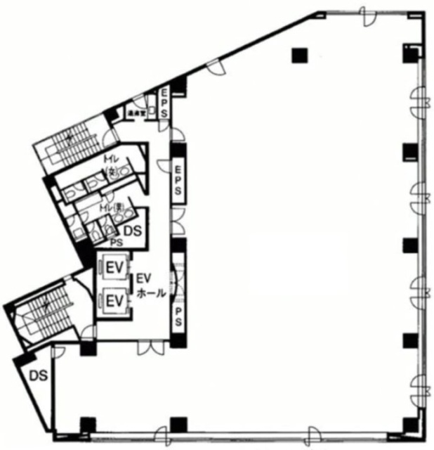 A-PLACE五反田駅前8F 間取り図