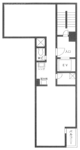 第8前島ビル4F 間取り図
