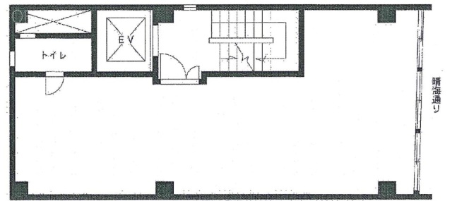 江島屋ビル6F 間取り図