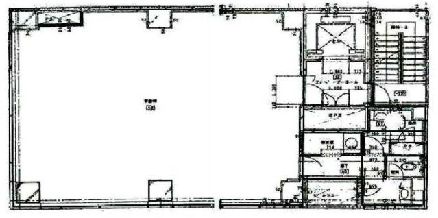 釜屋(KAMAYA)ビル4F 間取り図