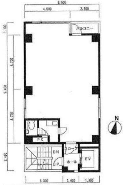恵比須ビル4F 間取り図