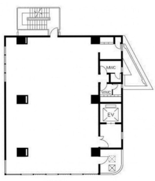 平安堂ビル4F 間取り図