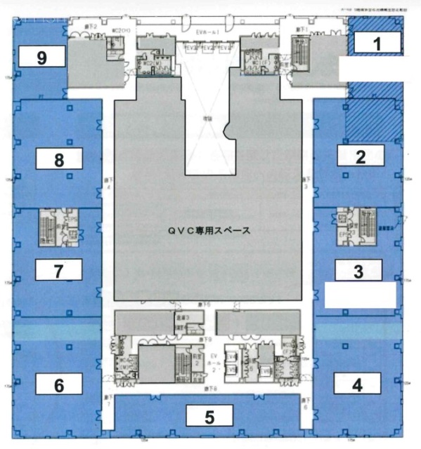 QVCスクエア8-A 間取り図