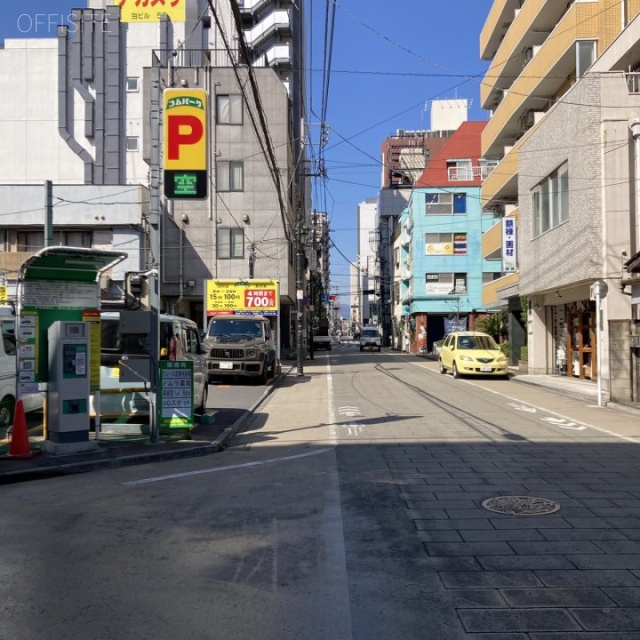 カサデ山崎 前面道路