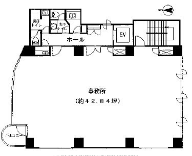 MR(エムアール)ビル3F 間取り図