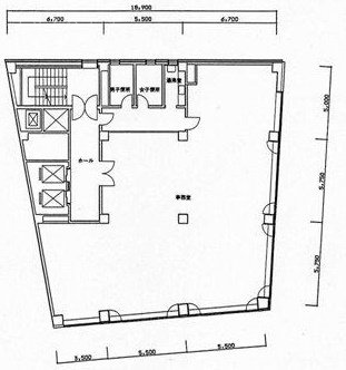 渋谷住友信託ビル7F 間取り図