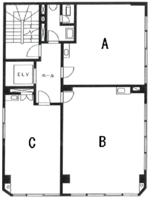 チカラビルB 間取り図