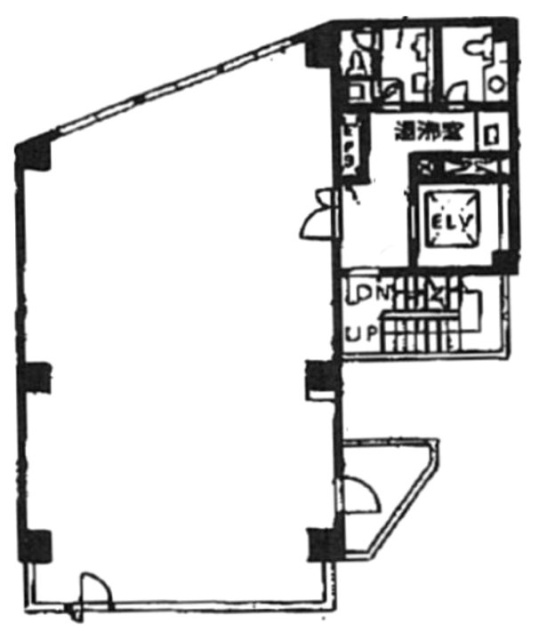 新宿サンエービル8F 間取り図