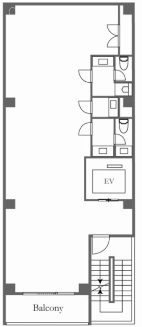 TASUKI PRIME 日本橋人形町6F 間取り図