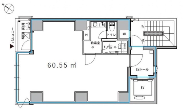 aLART日本橋小伝馬町5F 間取り図