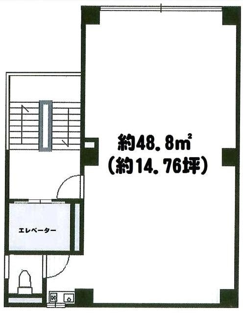 奥田ビル4F 間取り図