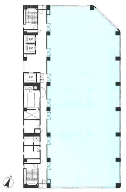 NMF五反田駅前ビル8F 間取り図