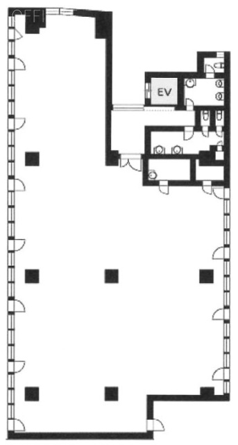 八重洲KTビル6F 間取り図