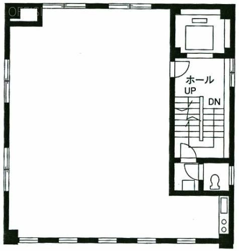 早川ビル2F 間取り図