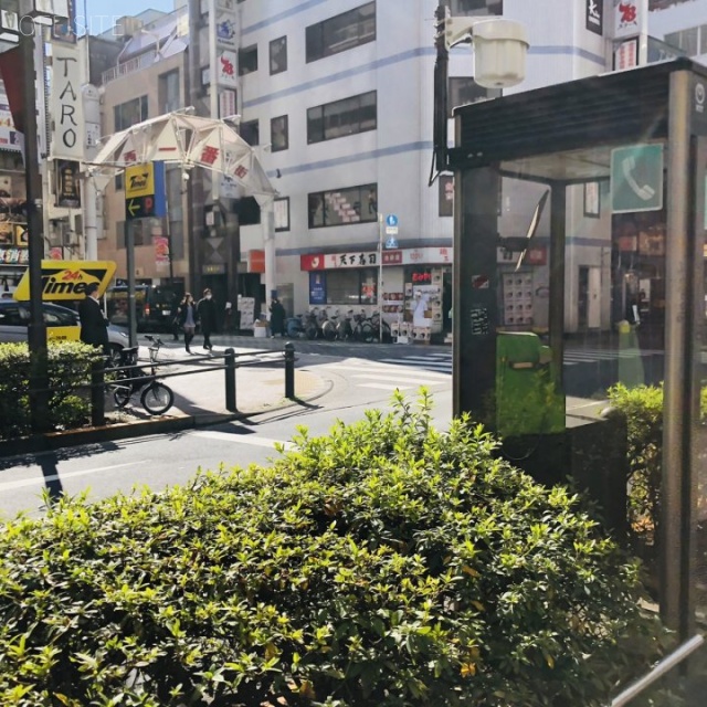TISビル ビル前面道路