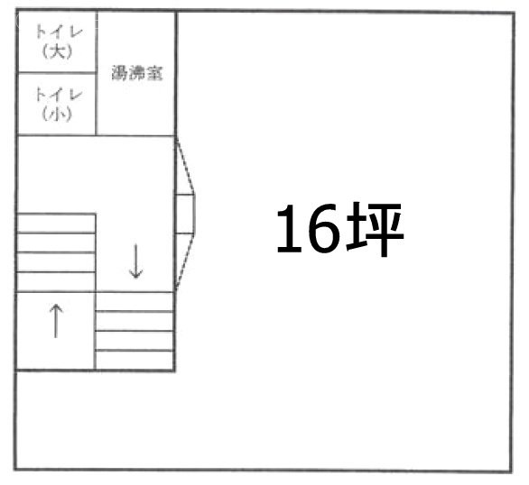 高田ビル3F 間取り図