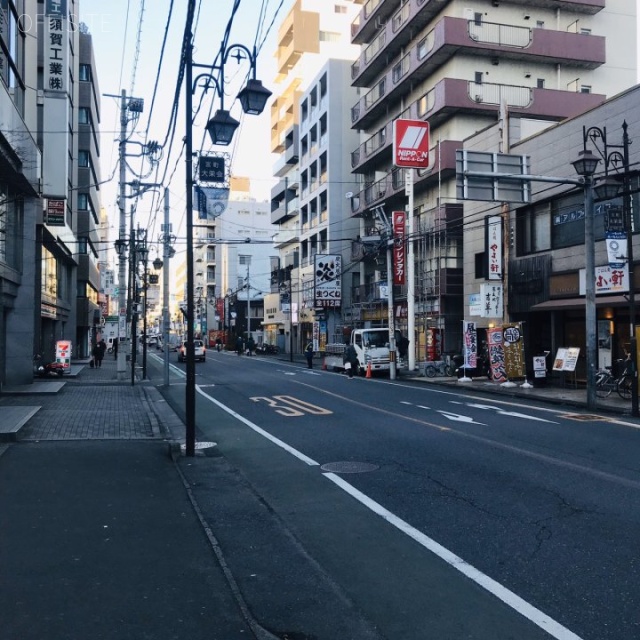 大宮第一生命小峯ビル ビル前面道路