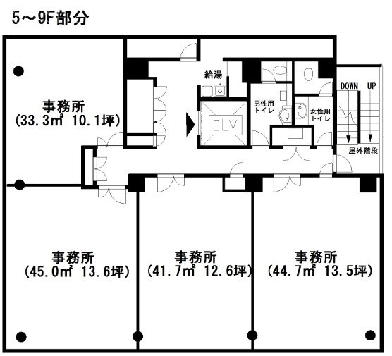 KS-23ビル(ブランシュ)4 間取り図