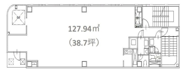 キスワイヤ御徒町ビル6F 間取り図