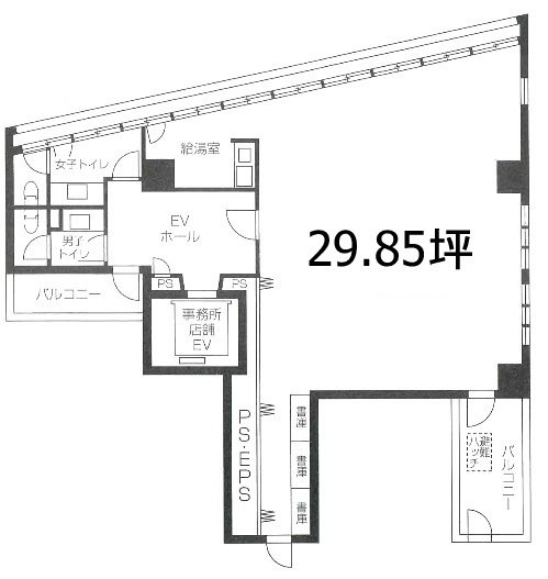 アシストビル7F 間取り図