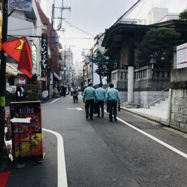 TJ・大塚ビル ビル前面道路
