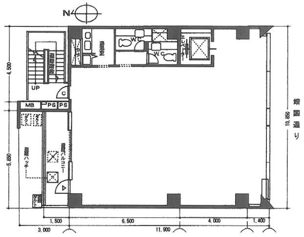 IVYビル3F 間取り図