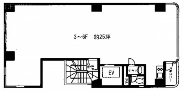 本郷2丁目ビル1F 間取り図