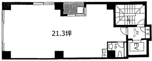 能登治ビル3F 間取り図