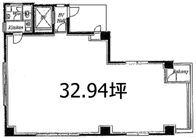 塚本ビル7F~8F 間取り図