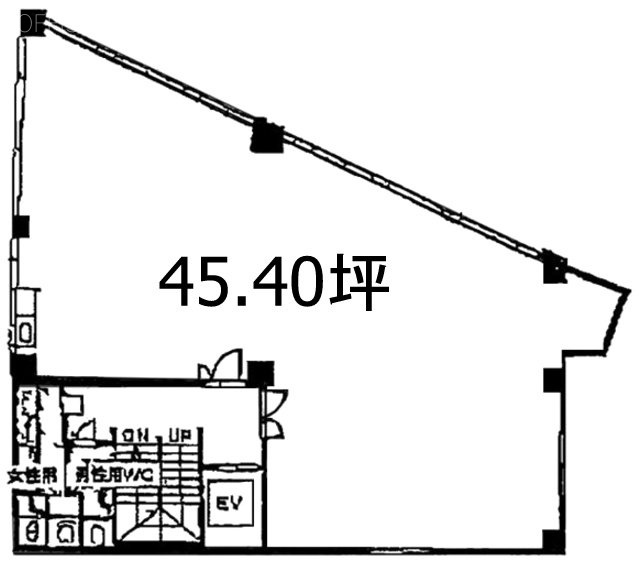 第一古川ビル2F 間取り図