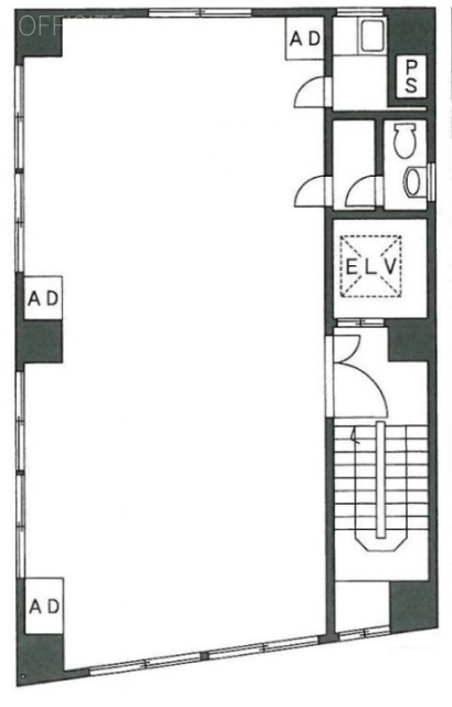 ACE日本橋ビル7F 間取り図