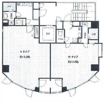 ミュゼ麹町ビル302A 間取り図
