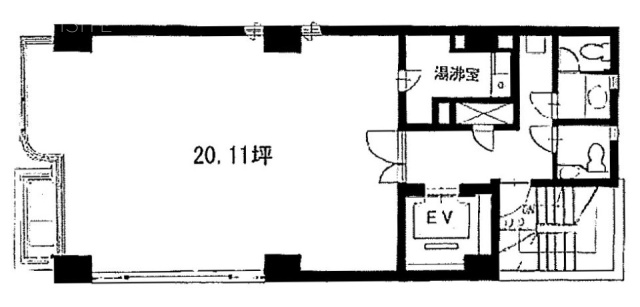 新橋緑ビル2F 間取り図