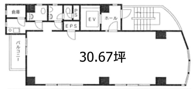 NOVEL WORK Shibakoen4F 間取り図