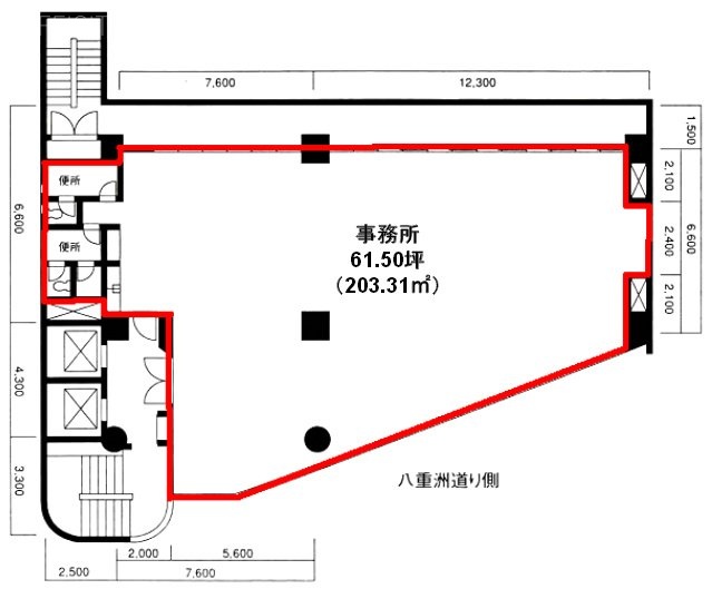 ナカリンオートビル3F 間取り図