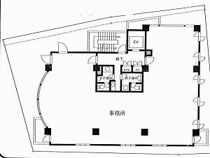 広尾ビル4F 間取り図
