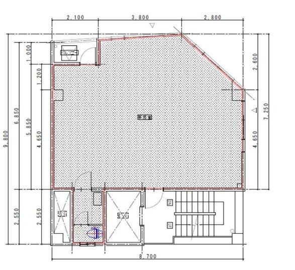 秋葉原清新ビル4F 間取り図