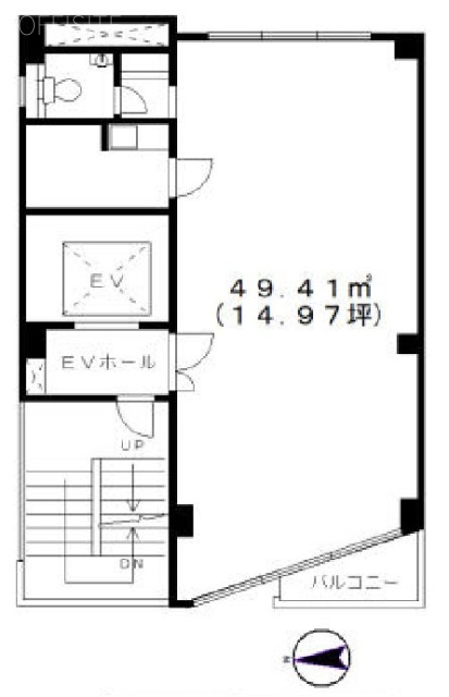 植村会館ビル8F 間取り図