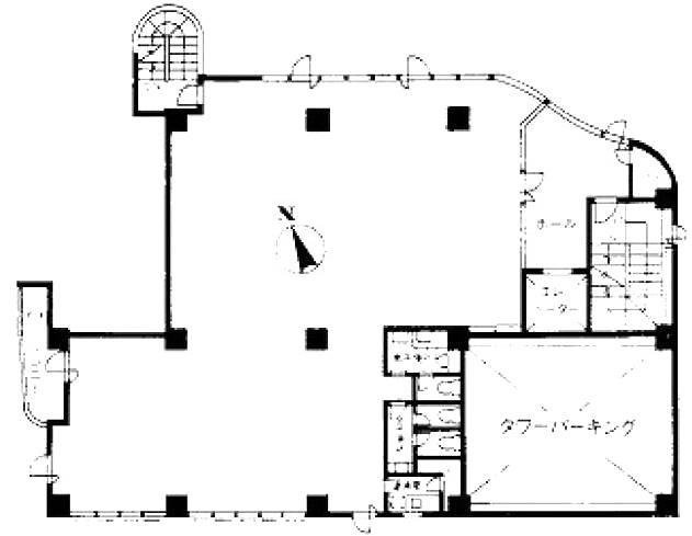 弥助ビル5F 間取り図